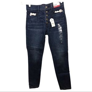 Express Ankle Legging High-Rise Jeans in a size 4